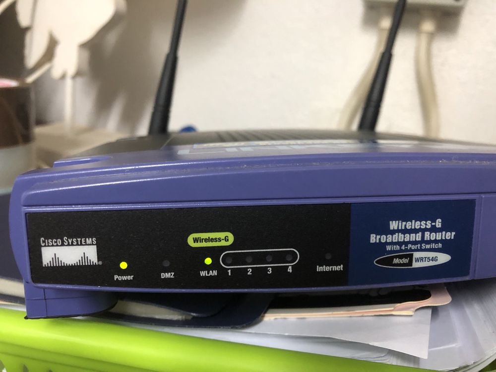 router Linksys WRT-54G
