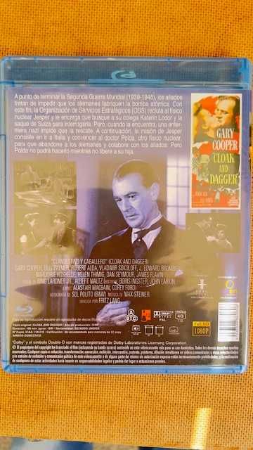 O Grande Segredo aka Cloak and Dagger de Fritz Lang em BluRay