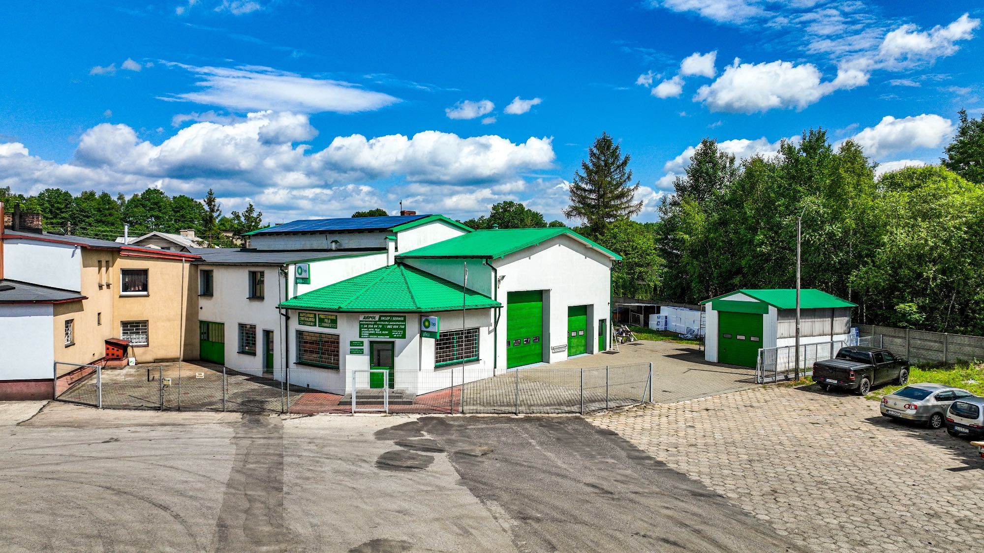 Hala/ warsztat/ magazyn na wynajem - Piasek (gm. Woźniki) 6500 netto!