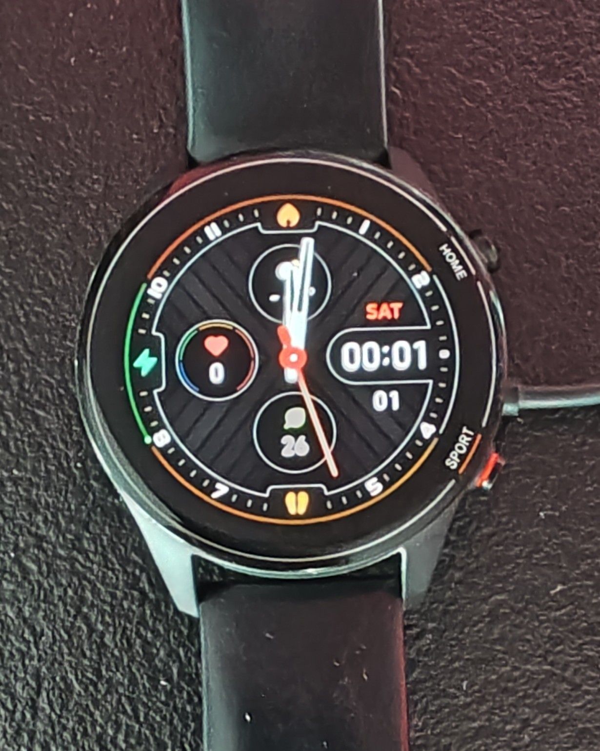Smartwatch Xiaomi czarny z językiem polskim