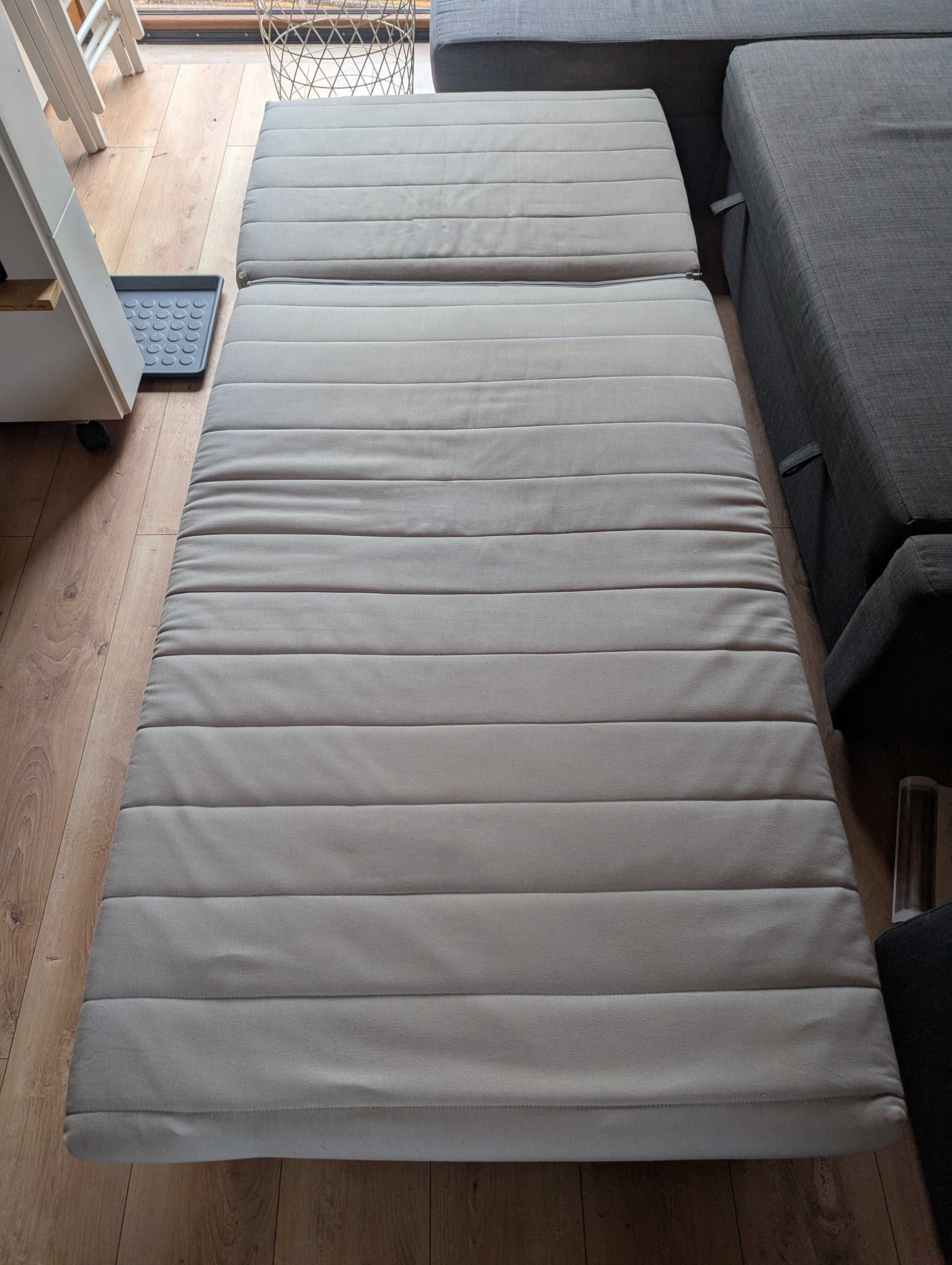 Rozkładany fotel/łóżko Ikea LYCKSELE MURBO. Łóżko 1 osobowe.