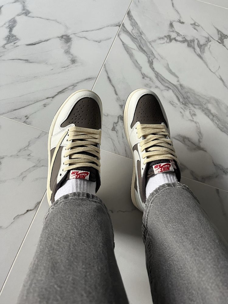 Nike Air Jordan 1 Low OG SP Travis Scott Reverse Mocha,джордан тревіс