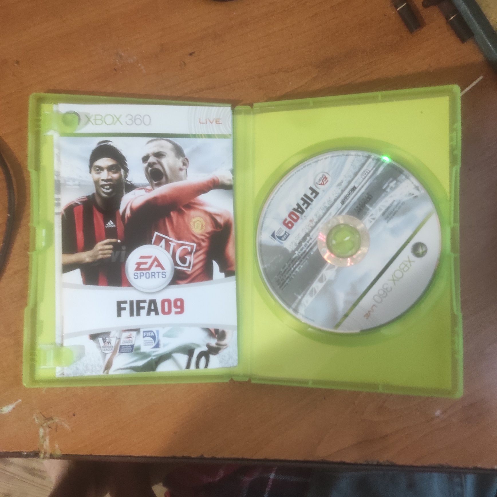 Диск с игрой fifa 09