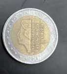 Moeda Rara 2 Euros Beatrix