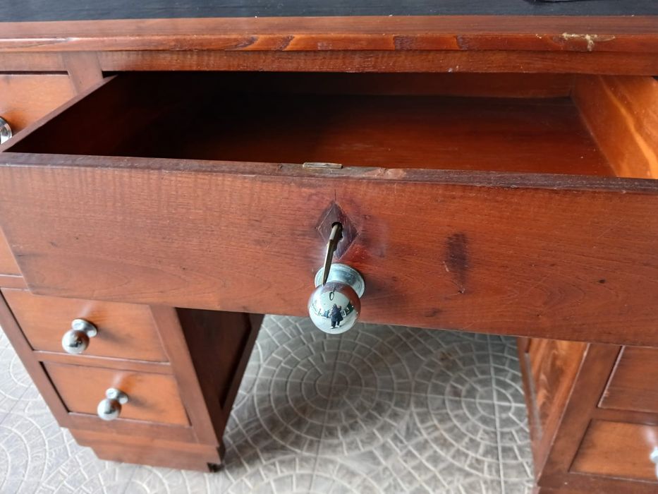 Secretária antiga madeira maciça