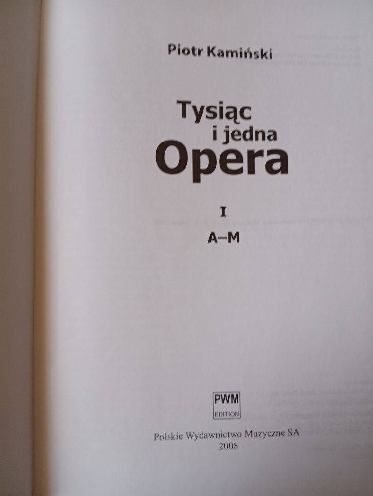 P. Kamiński - Tysiąc i jedna Opera.