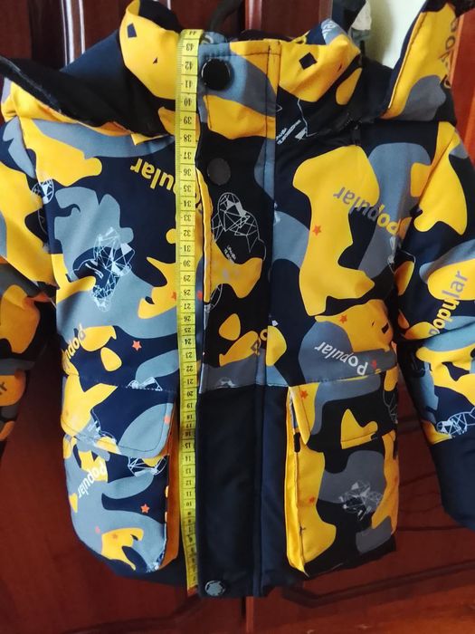 Куртка  Popular дитяча зимова. Розмір 92 Б/в.