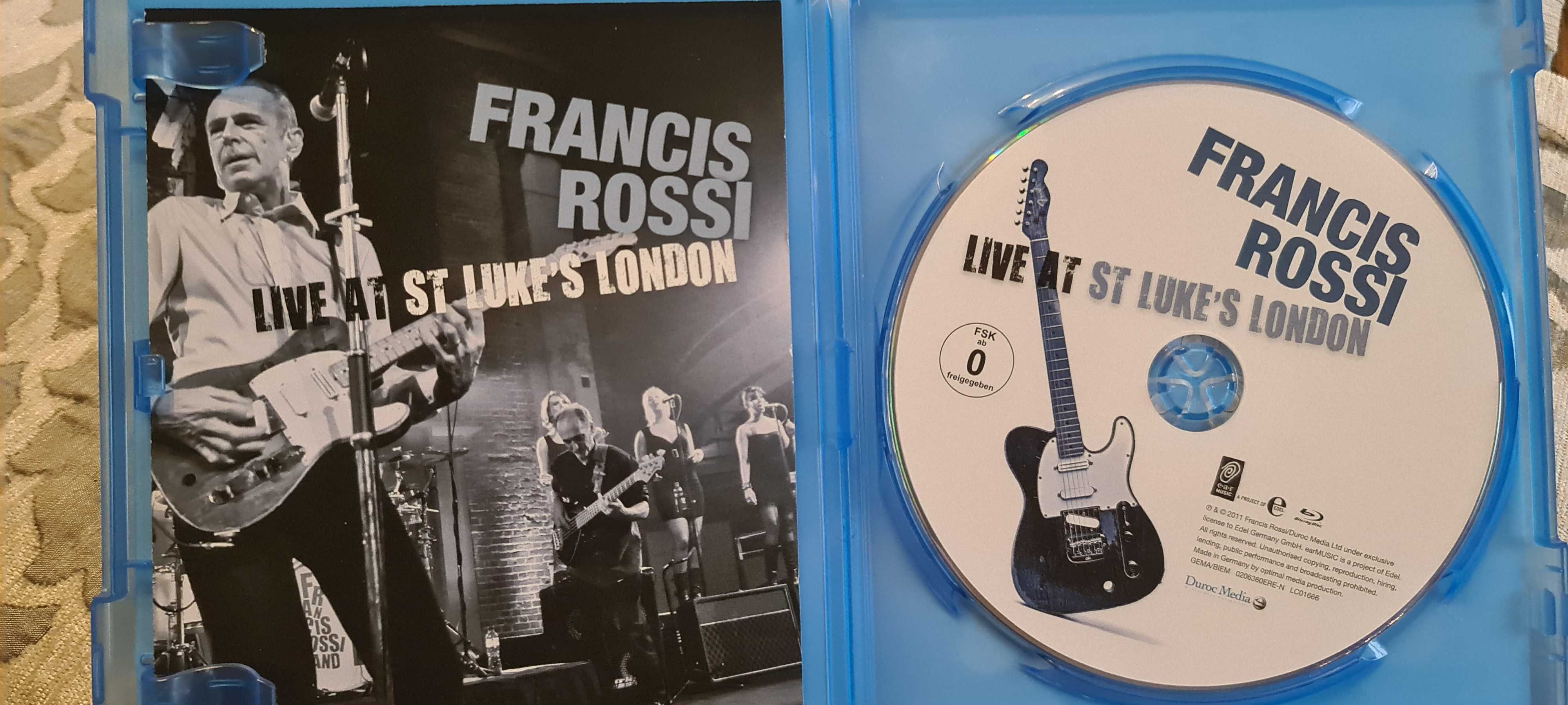 Francis Rossi Live At St Luke'S London, Blu-ray