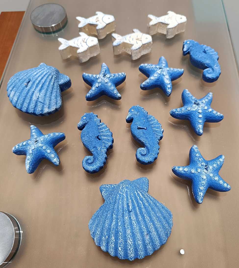 14 Velas de Cera de Decoração Marítima - Peças Únicas para Surpreender