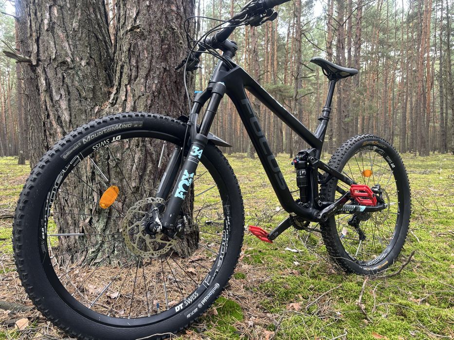 Rower focus jam carbon pro 27,5 trail 2x11 deore xt r.M dt swiss fox
