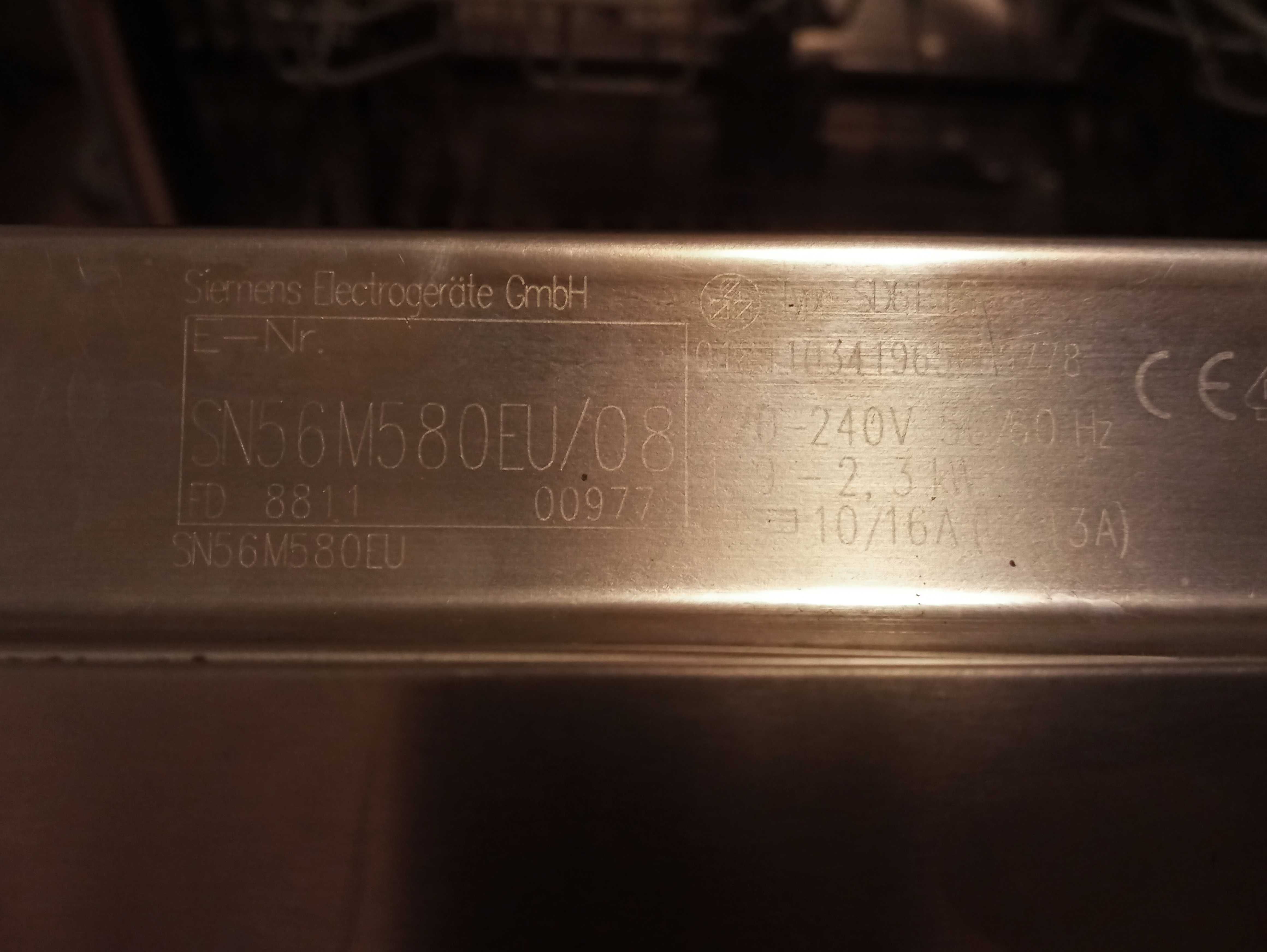 zmywarka Siemens SN56M580EU/08 na części