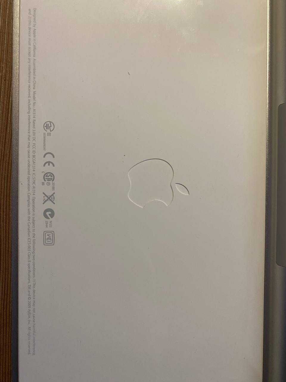 Клавіатура Apple Wireless Keyboard A1314 (оригінал)