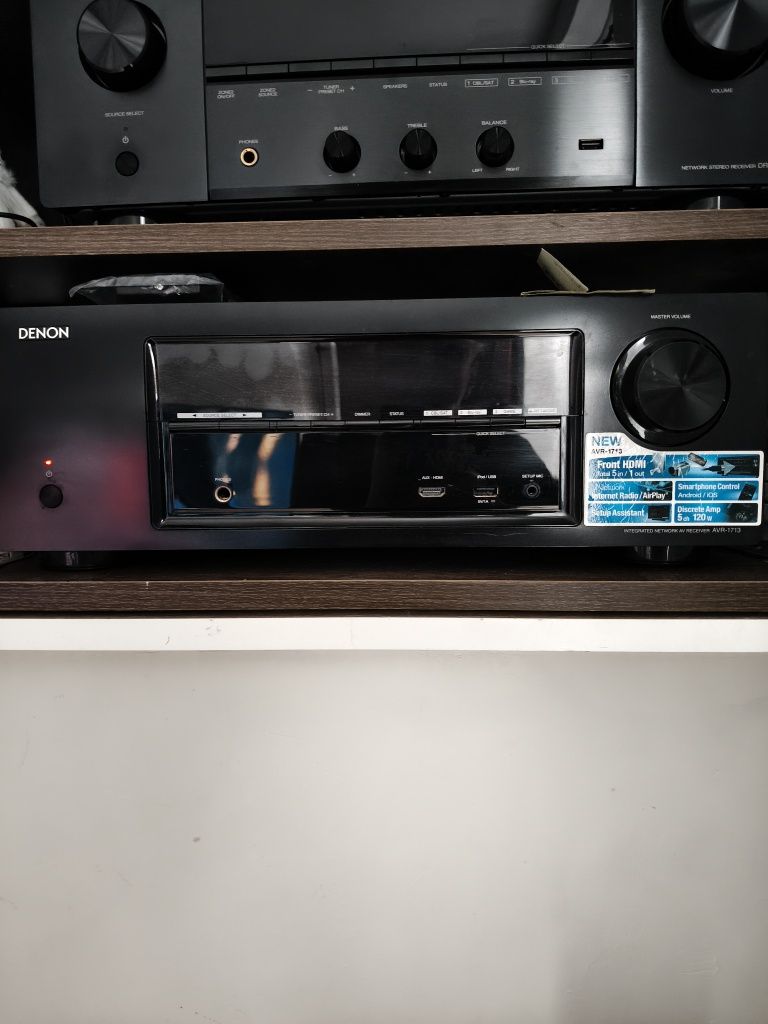 Amplituner Denon AVR 17 13 radio internet