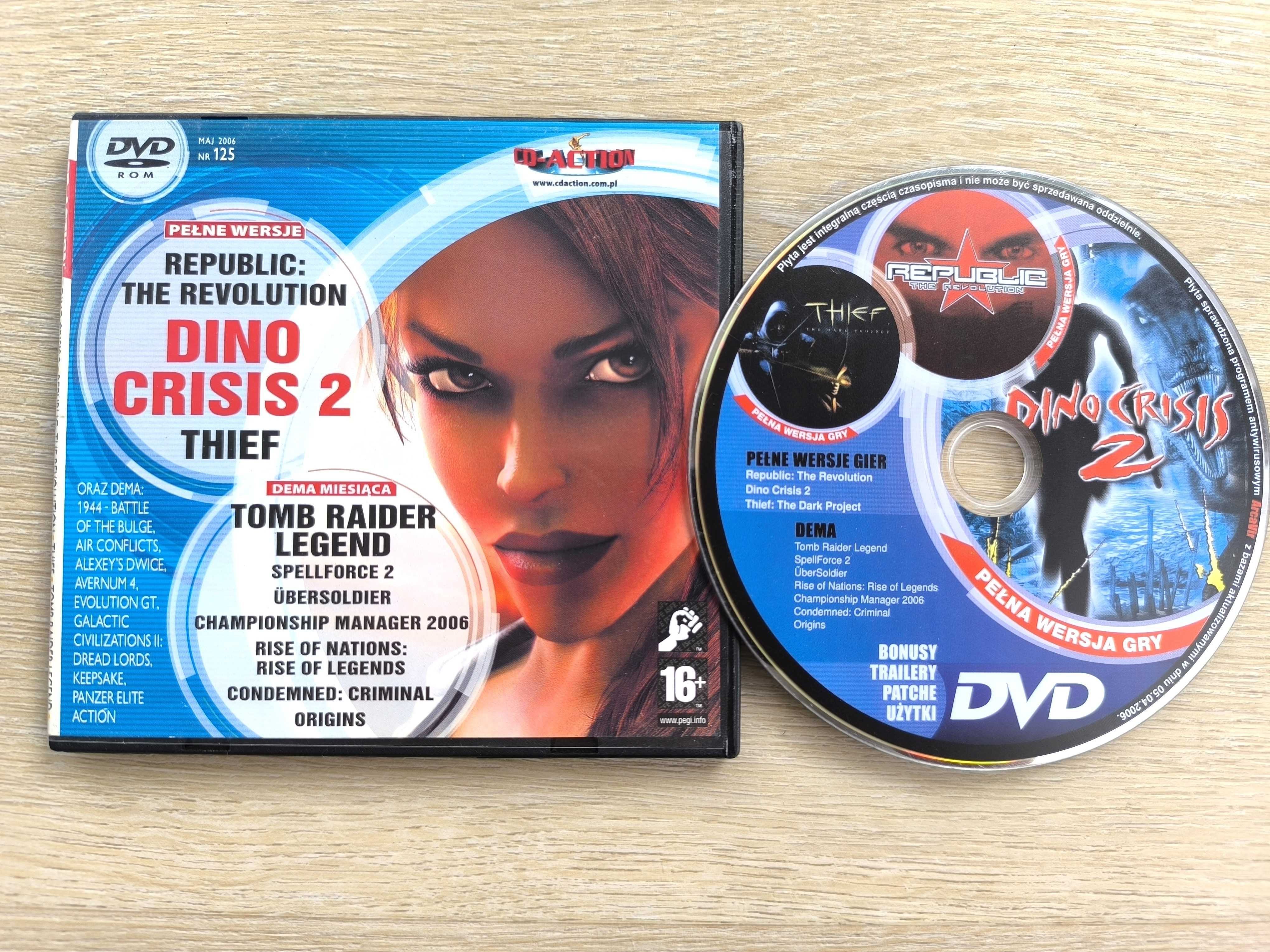 Dino Crisis 2 + THIEF + Republic The Revolution [PC] CDA 05/2006 - 125