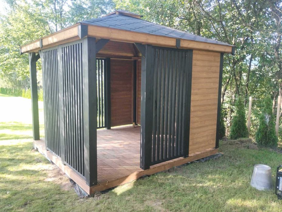 Altany,altanki, wiaty, altana ogrodowa OKTAWIA 3x3m PRODUCENT