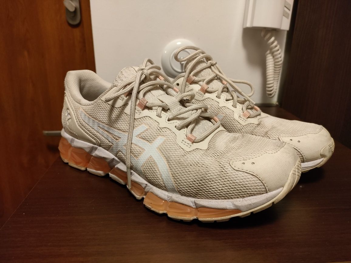 Buty Asics Gel beżowe
