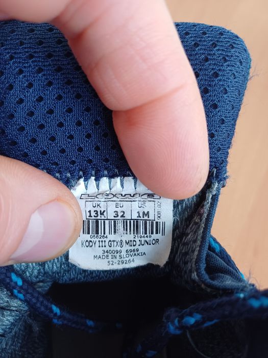 Ботинки детские Lowa KODY III GTX оригинал 32 размер