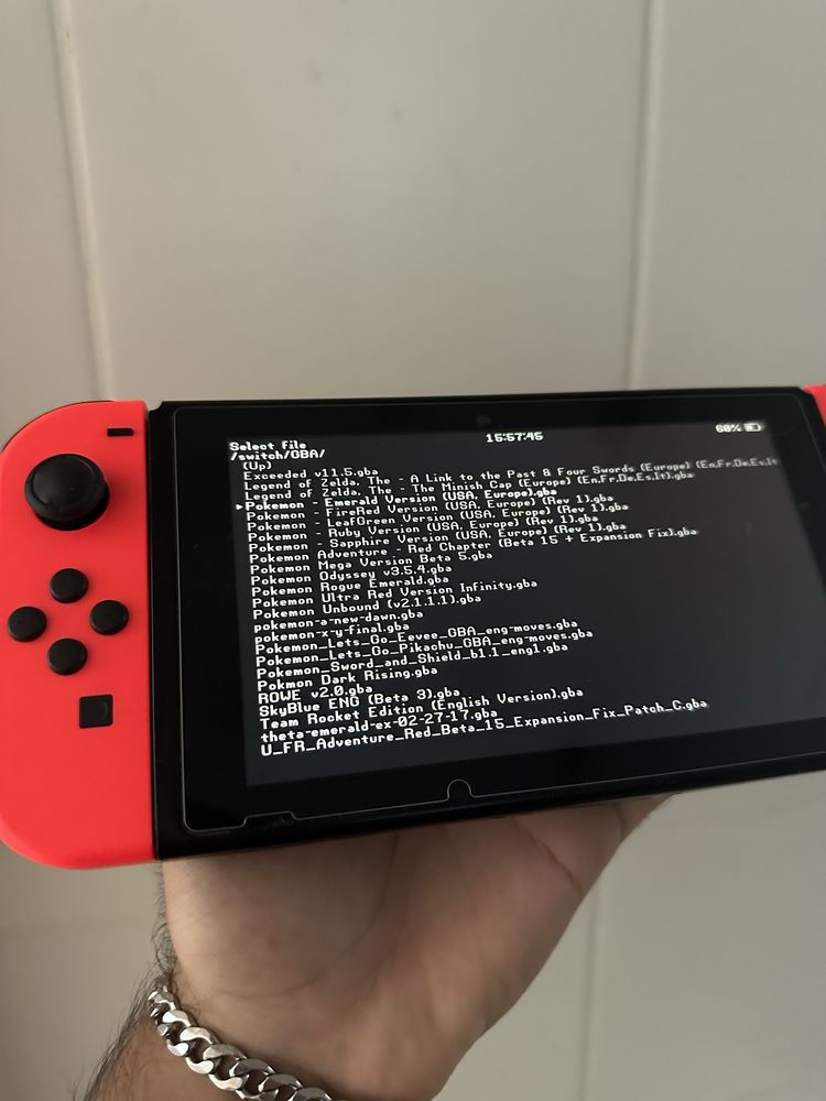 Nintendo Switch V1 (Desbloqueada, 286gb, 100+ Jogos, Gameboy/DS)