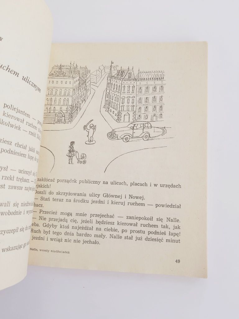 Nalle Nelle Wesoły niedźwiadek Gosta Gustaw Knutsson bajki PRL 1972
