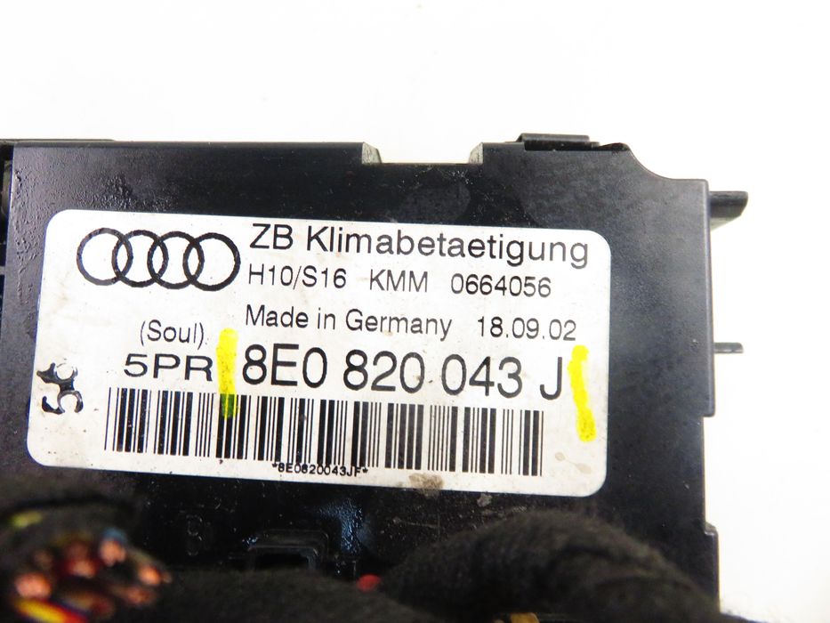 Klimatronik Audi A4 B6 (8e2)