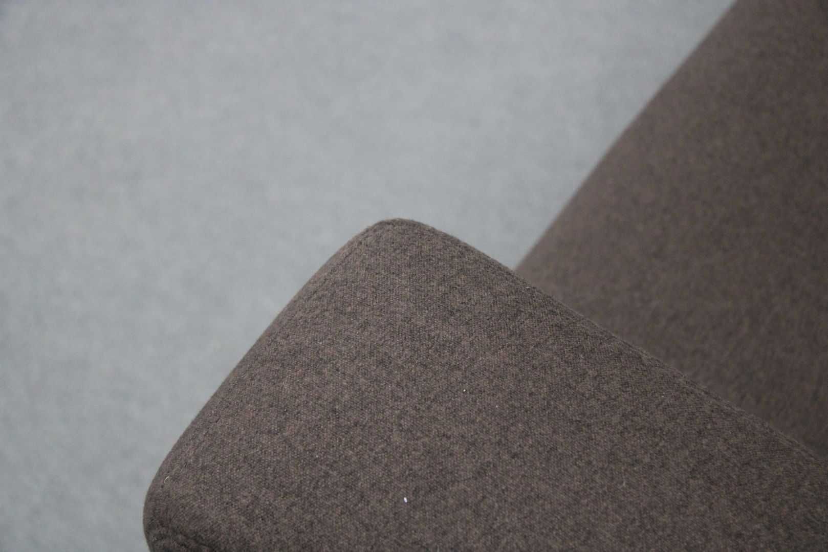 WYPOCZYNEK Komplet Brązowy materiał Sofa Fotel -45%! BGM24.pl B 5323