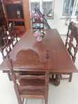 Mesa de jantar com 6 cadeiras