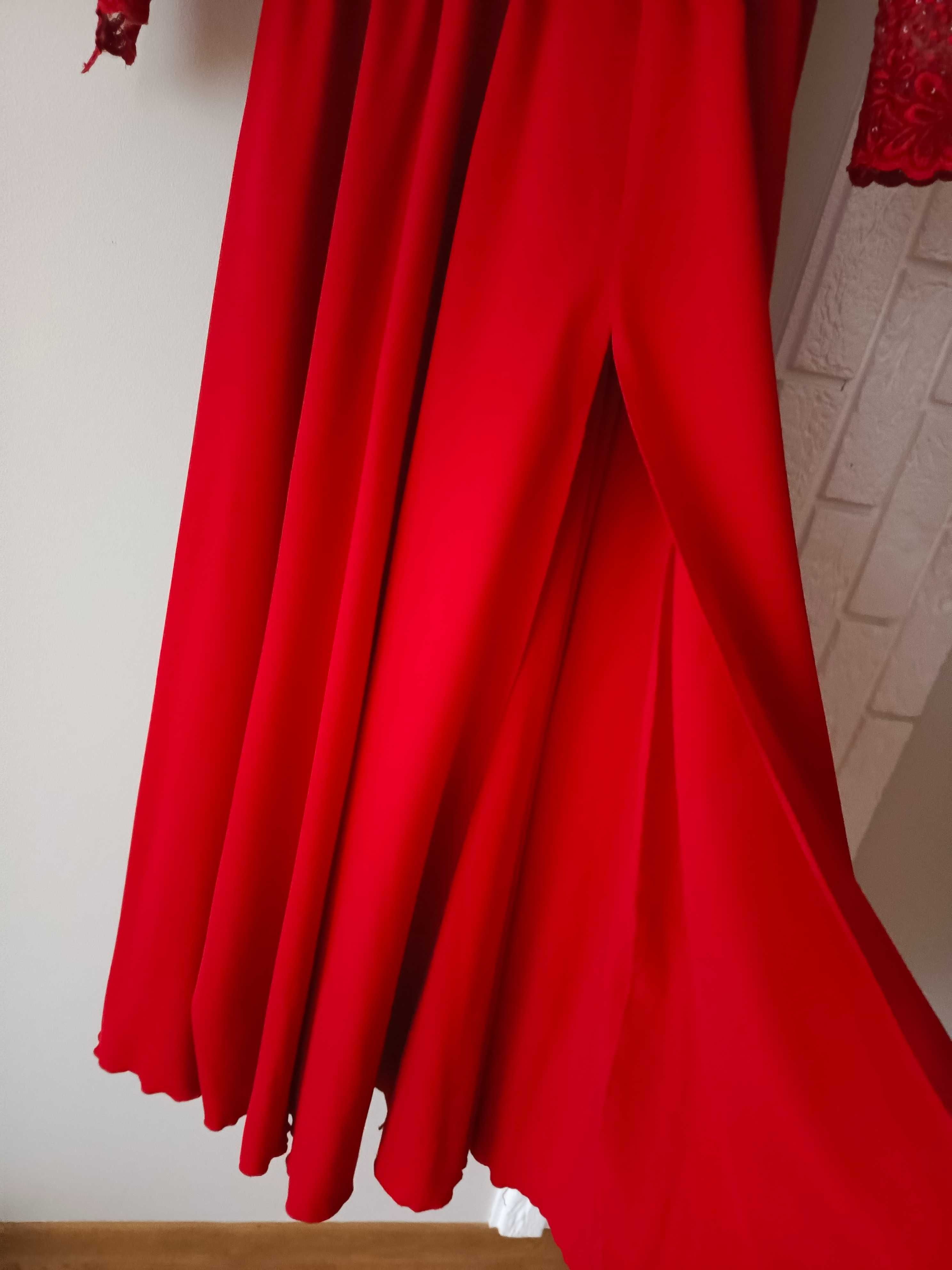 Suknia czerwona Lavika XS