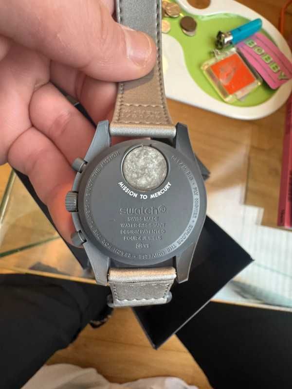 Omega x Swatch MoonSwatch - SO33A100 - Mercury Mission
