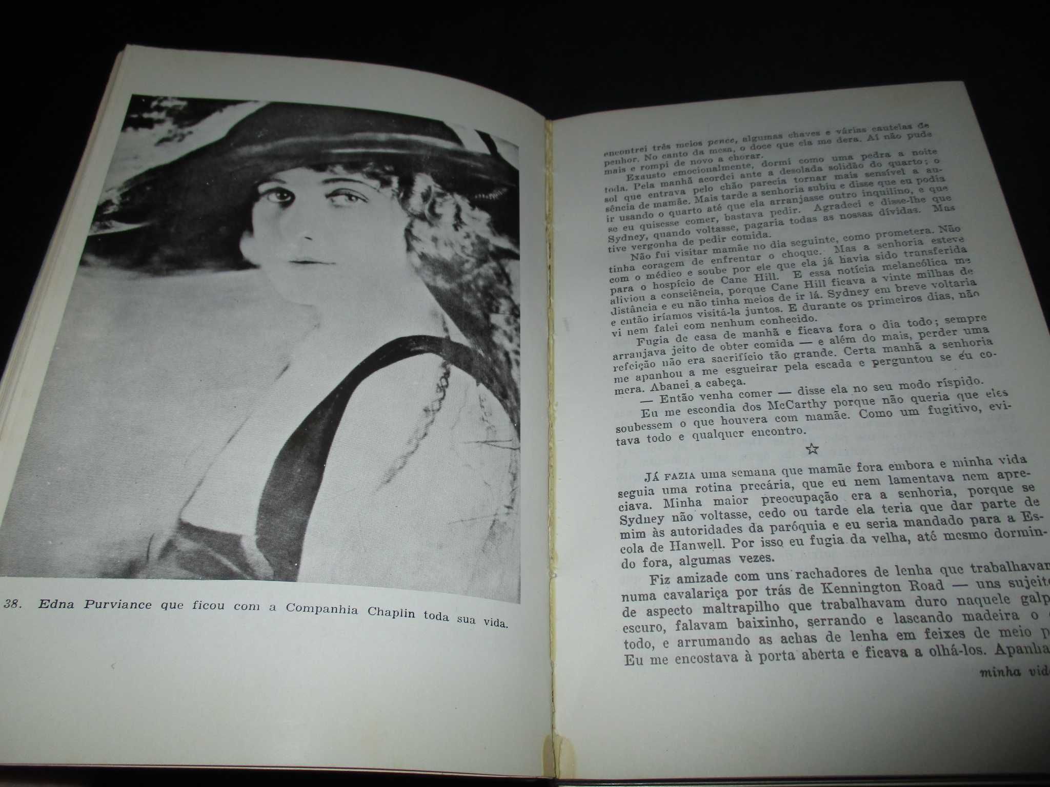 Livro Minha Vida Charles Chaplin Edição Comemorativa