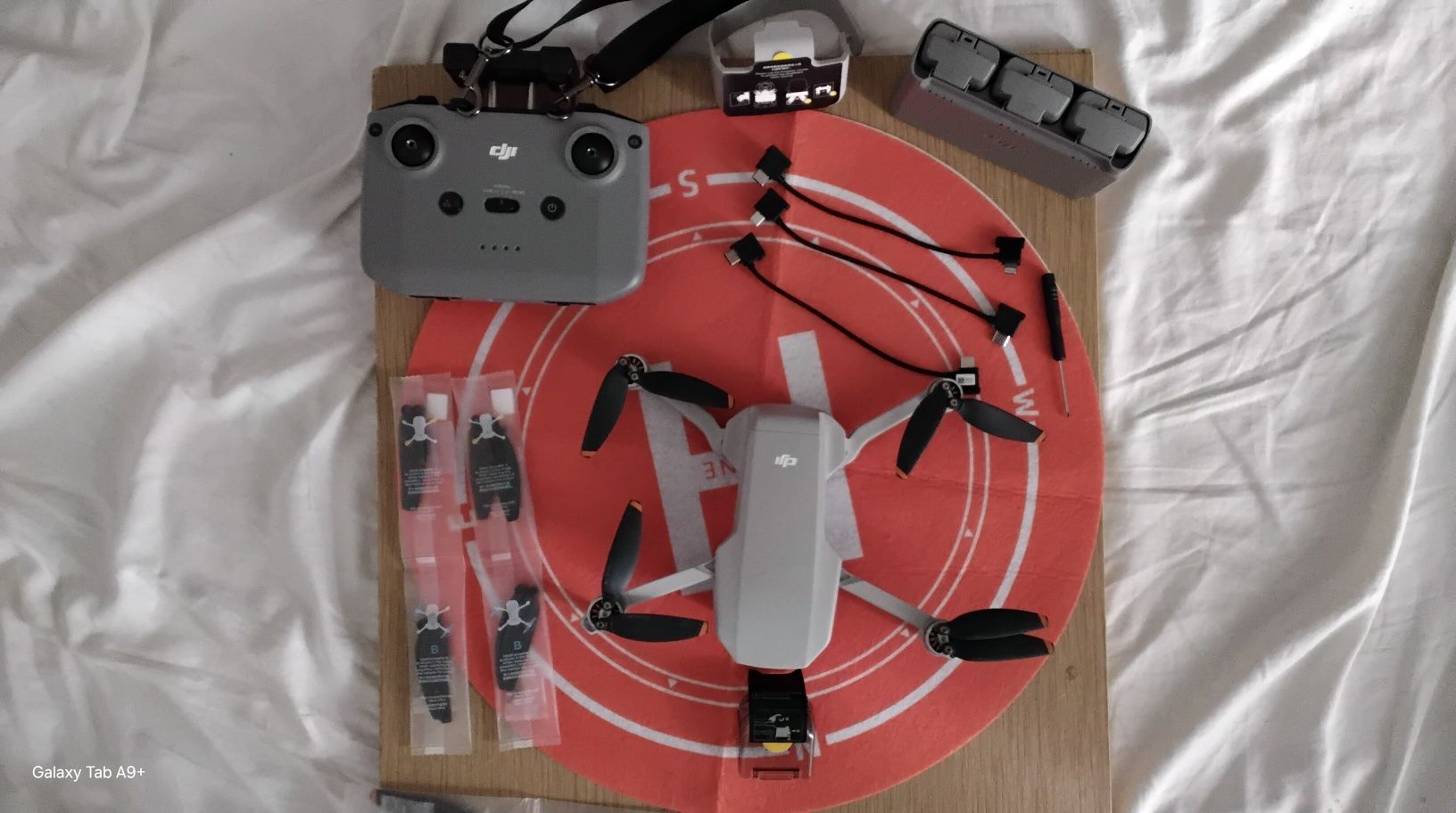 Drone dji 4 k novo  , com garantia  e seguro,só voou dentro de casa.