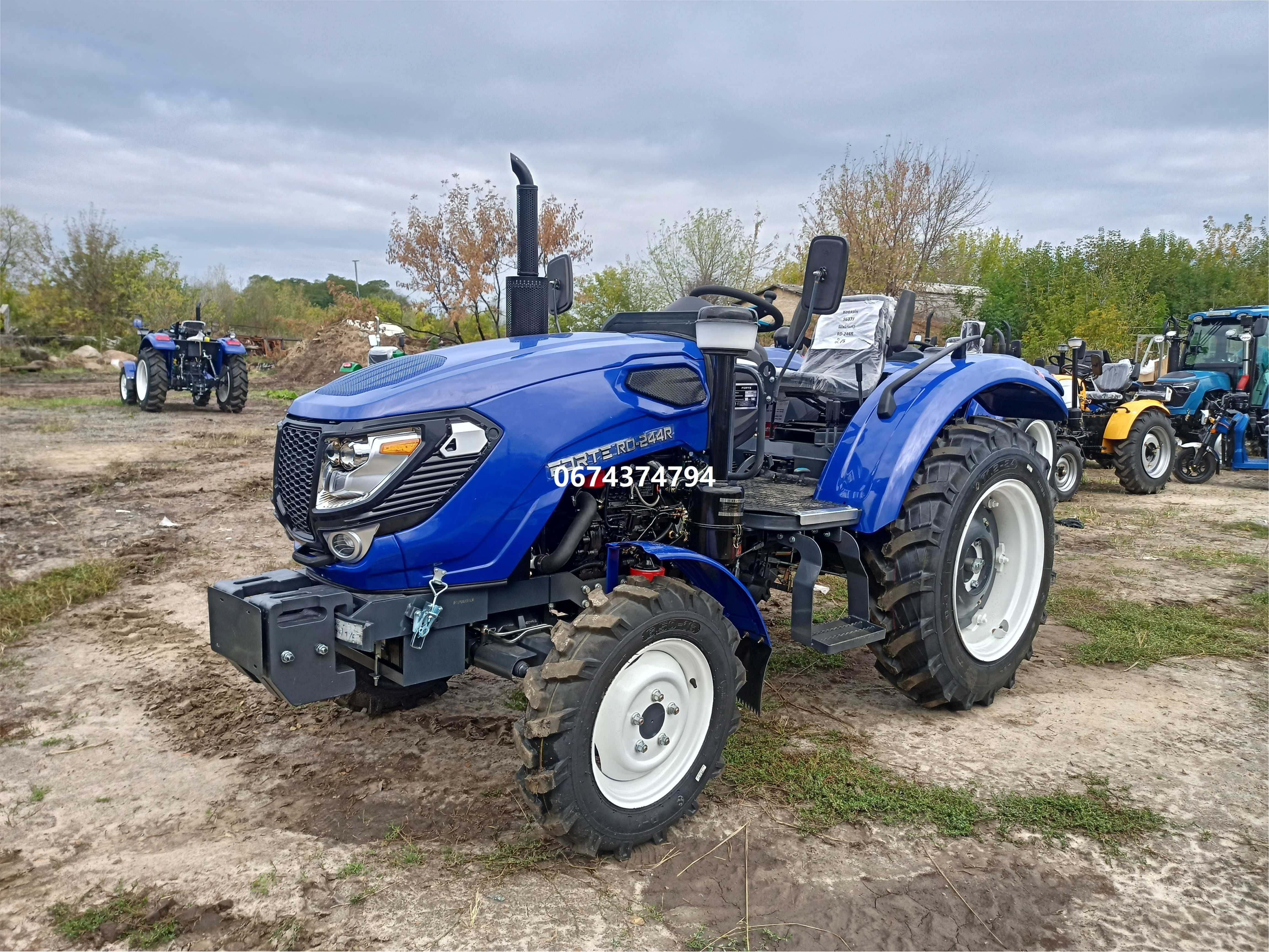 Мінітрактор Forte RD 244R (Реверс) ФОРТЕ безкоштовна доставка під двір