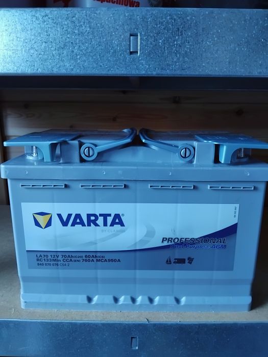 Akumulator Varta AGM  70Ah 12v