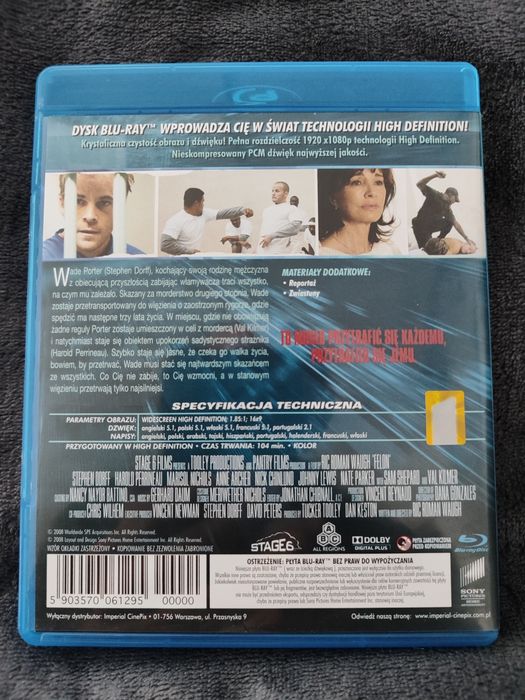 Skazaniec Blu Ray unikat