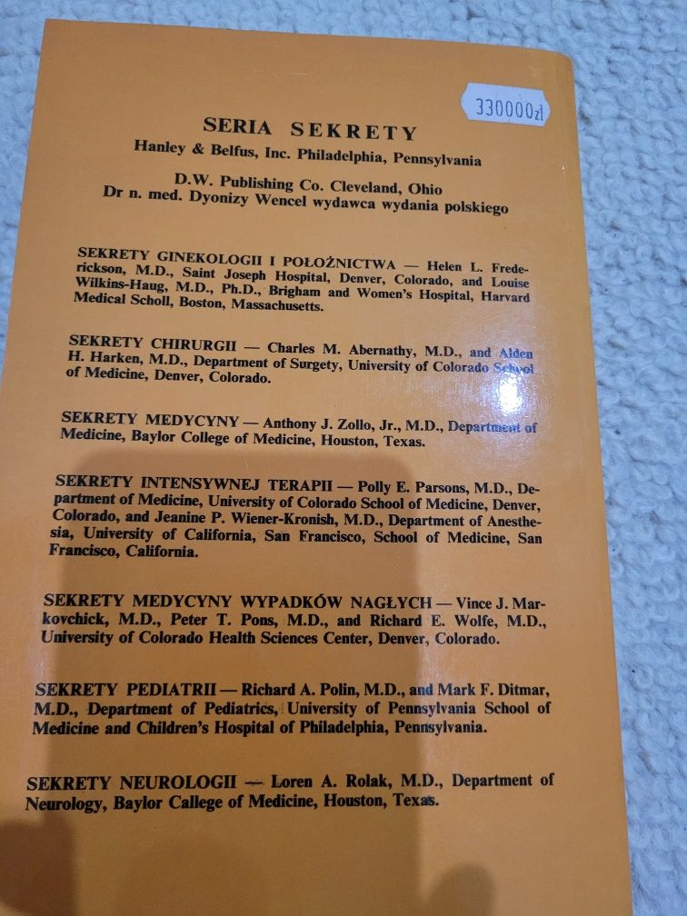 Sekrety ginekologii i położnictwa