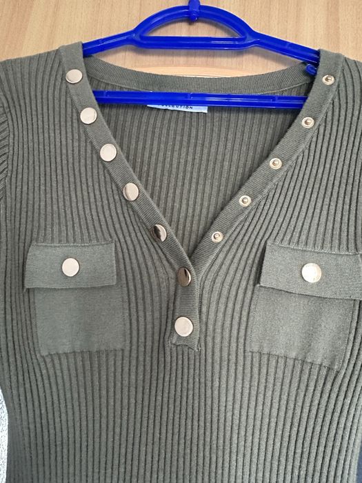 Sukienka dzianinowa S kokor khak