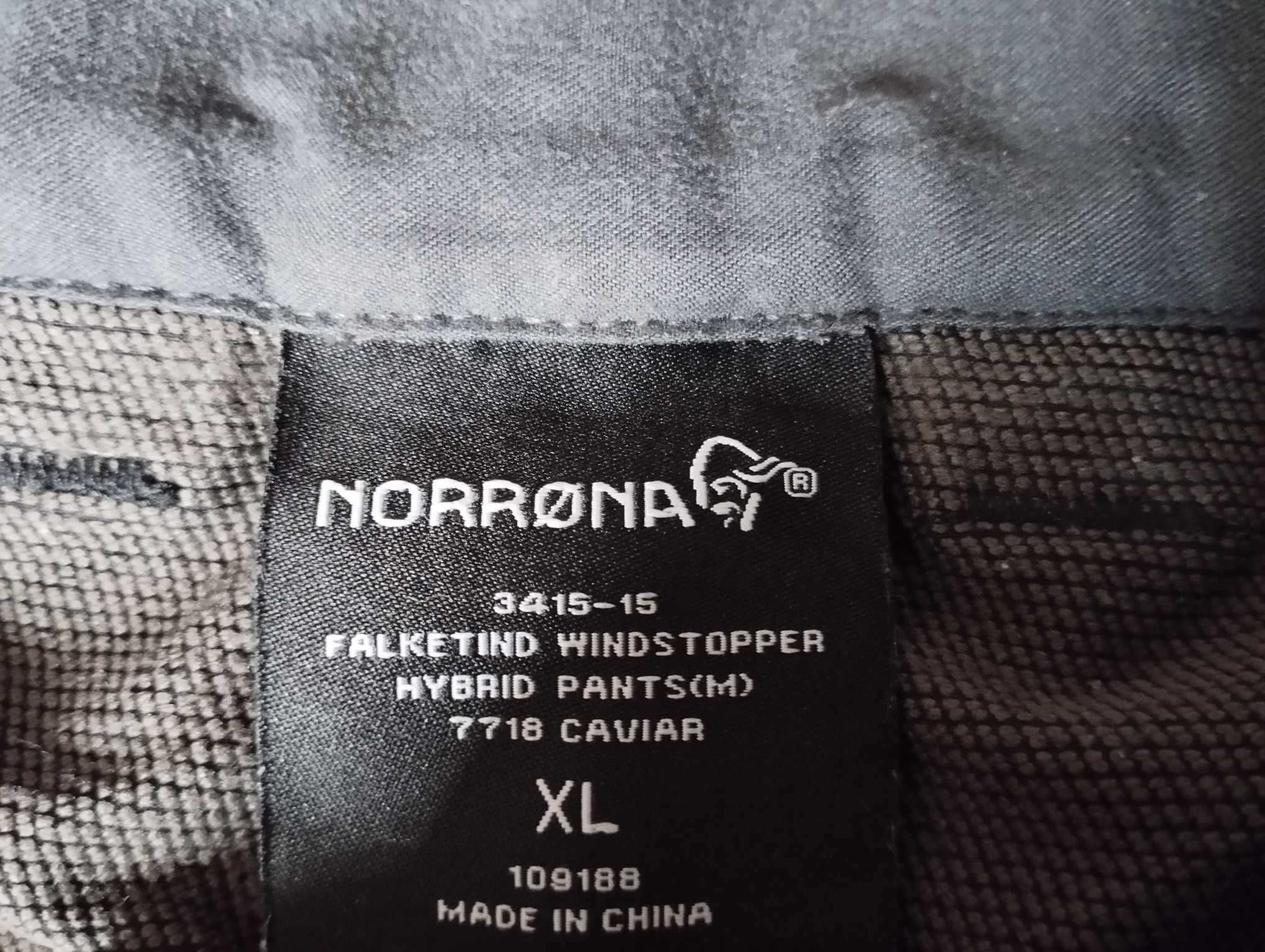 Norrona Falketind Windstopper Hybrid Pants XL trekkingowe spodnie