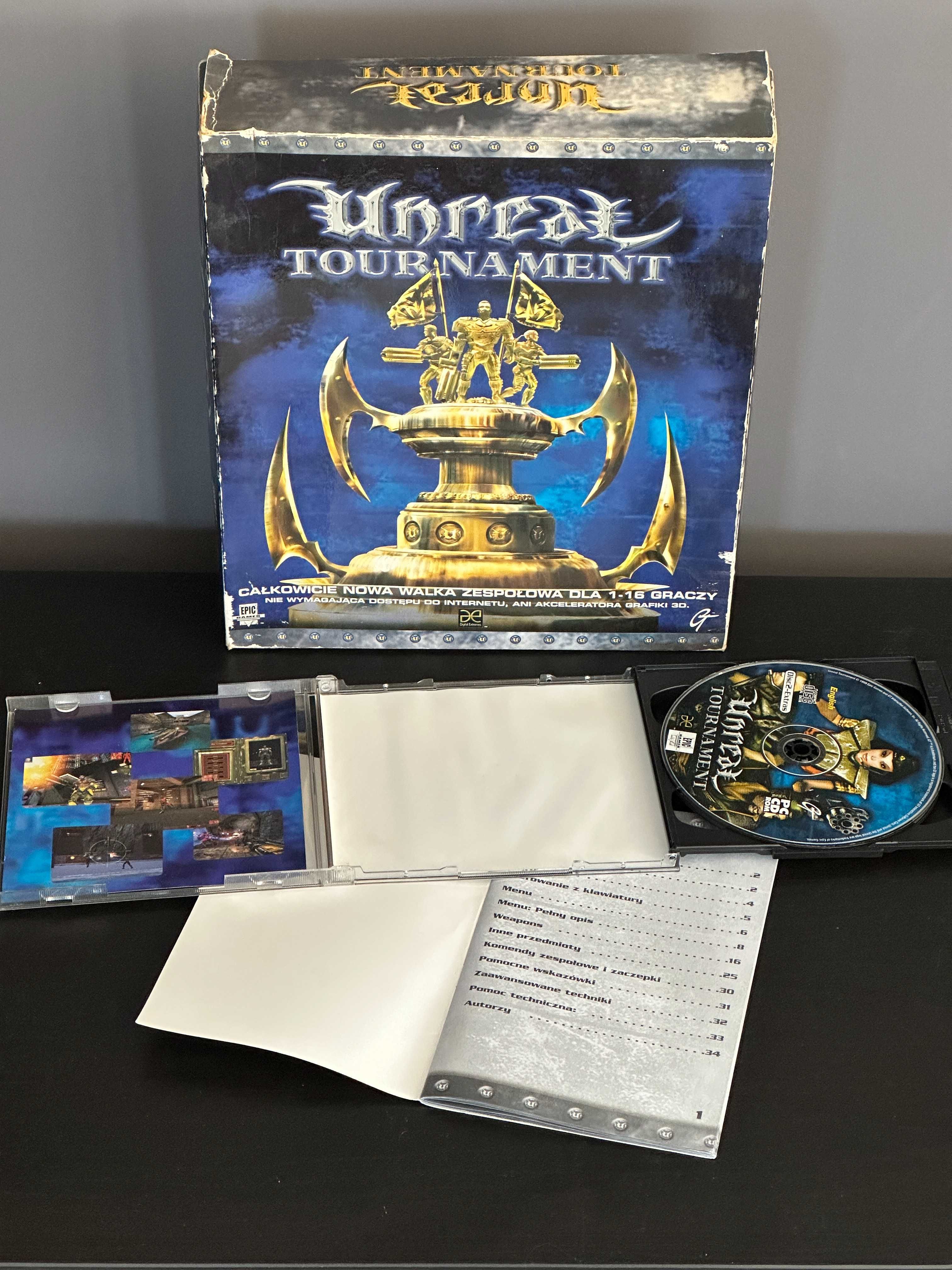 Unreal Tournament PC BOX PL - rarytas dla kolekcjonera, kolekcja