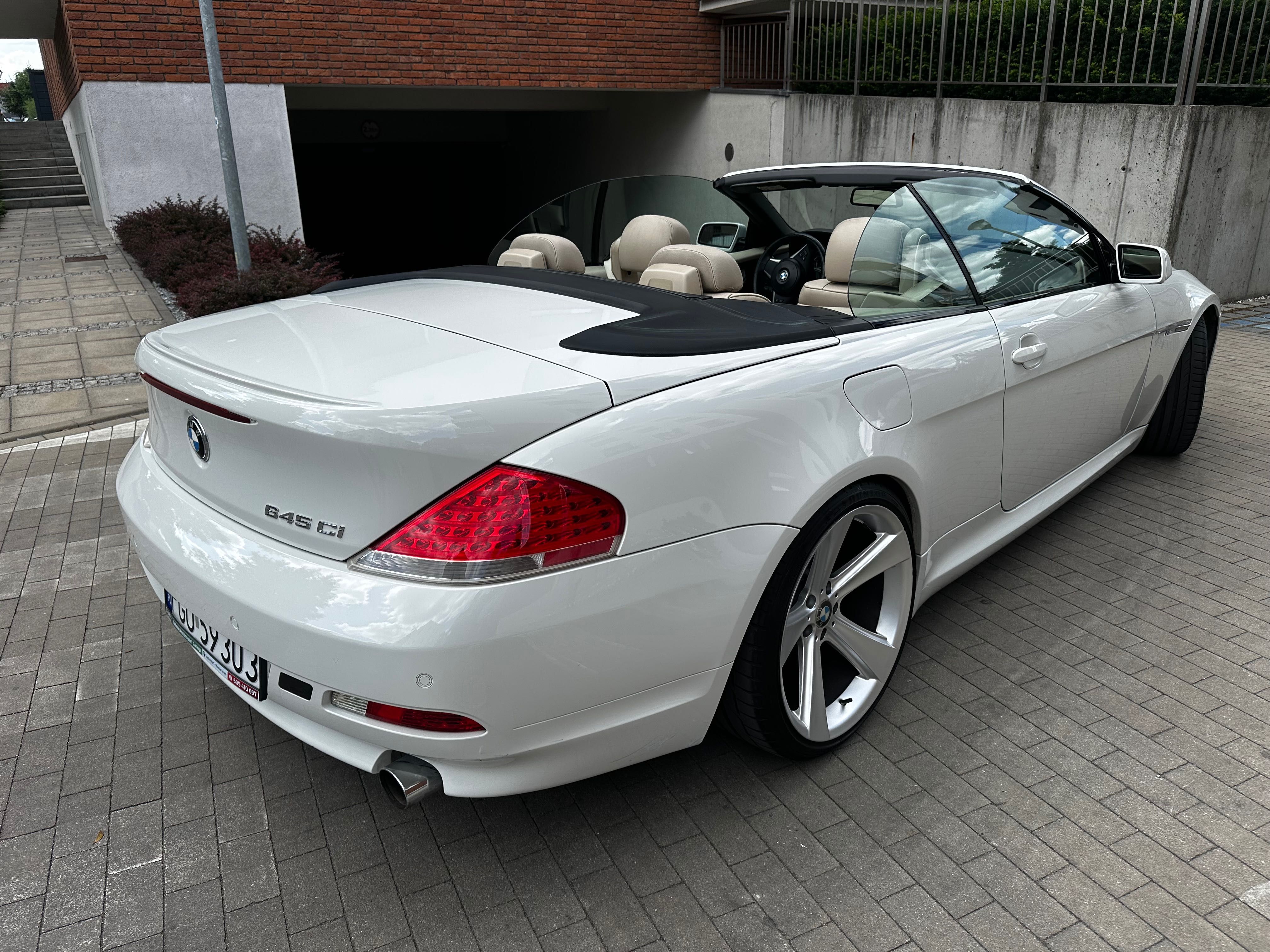bmw 645i cabrio super stan auta zamiana