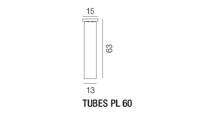 Vistosi Tubes 60 - dwie (2) lampy