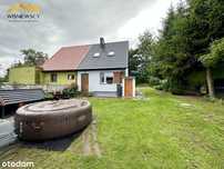 Bliźniak z ogrodem 1893 m² i garażami  - Wielbark