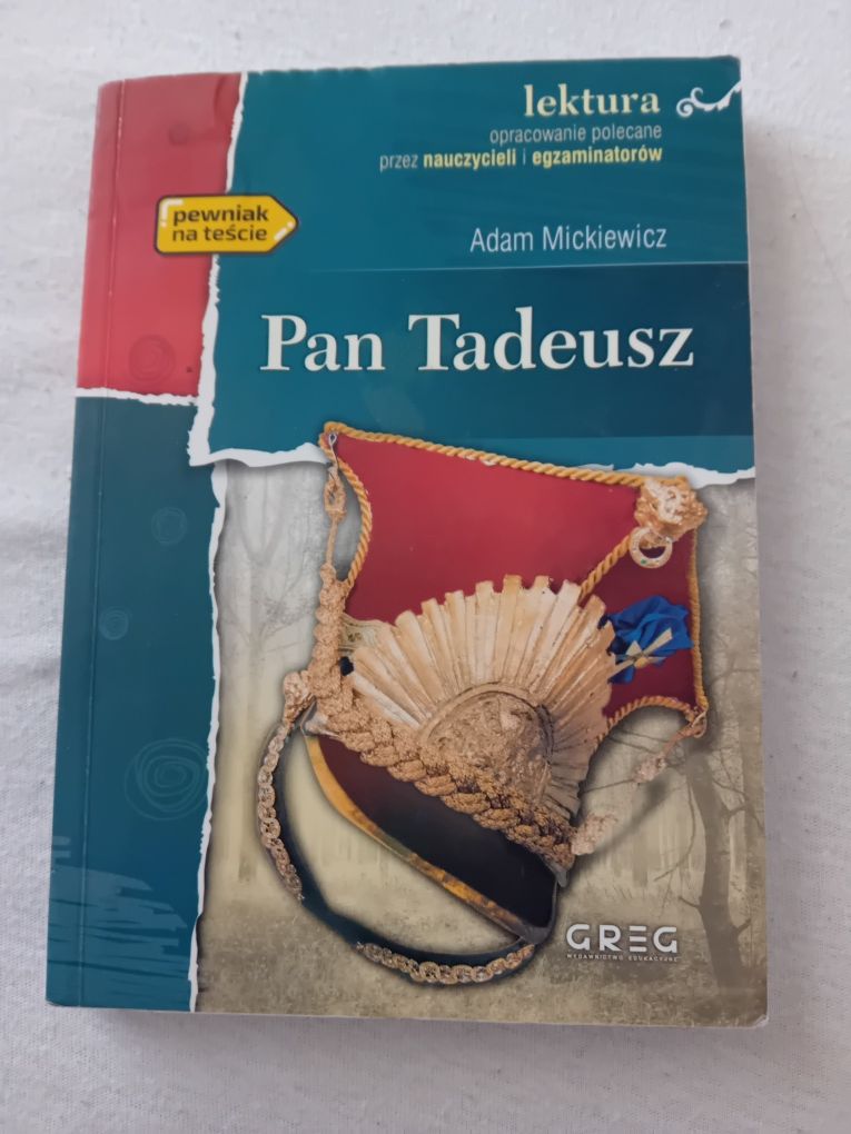lektura Pan Tadeusz