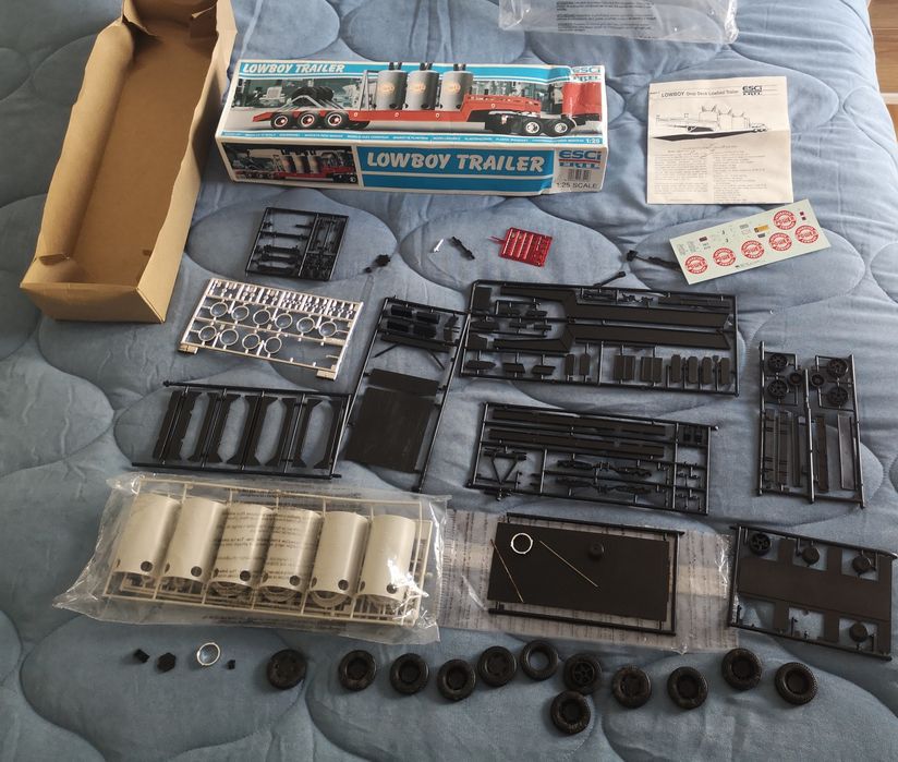Kit Plástico Lowboy Trailer 1:25 - ESCI/ERTL (Raro!)