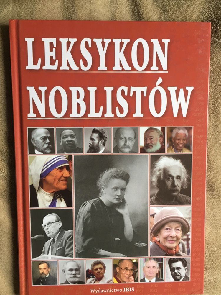 Książka Leksykon noblistów