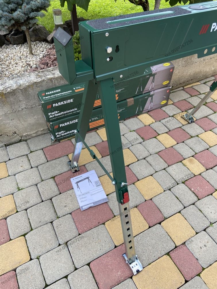 Столик,стійка,розкладна робоча естакада Parkside