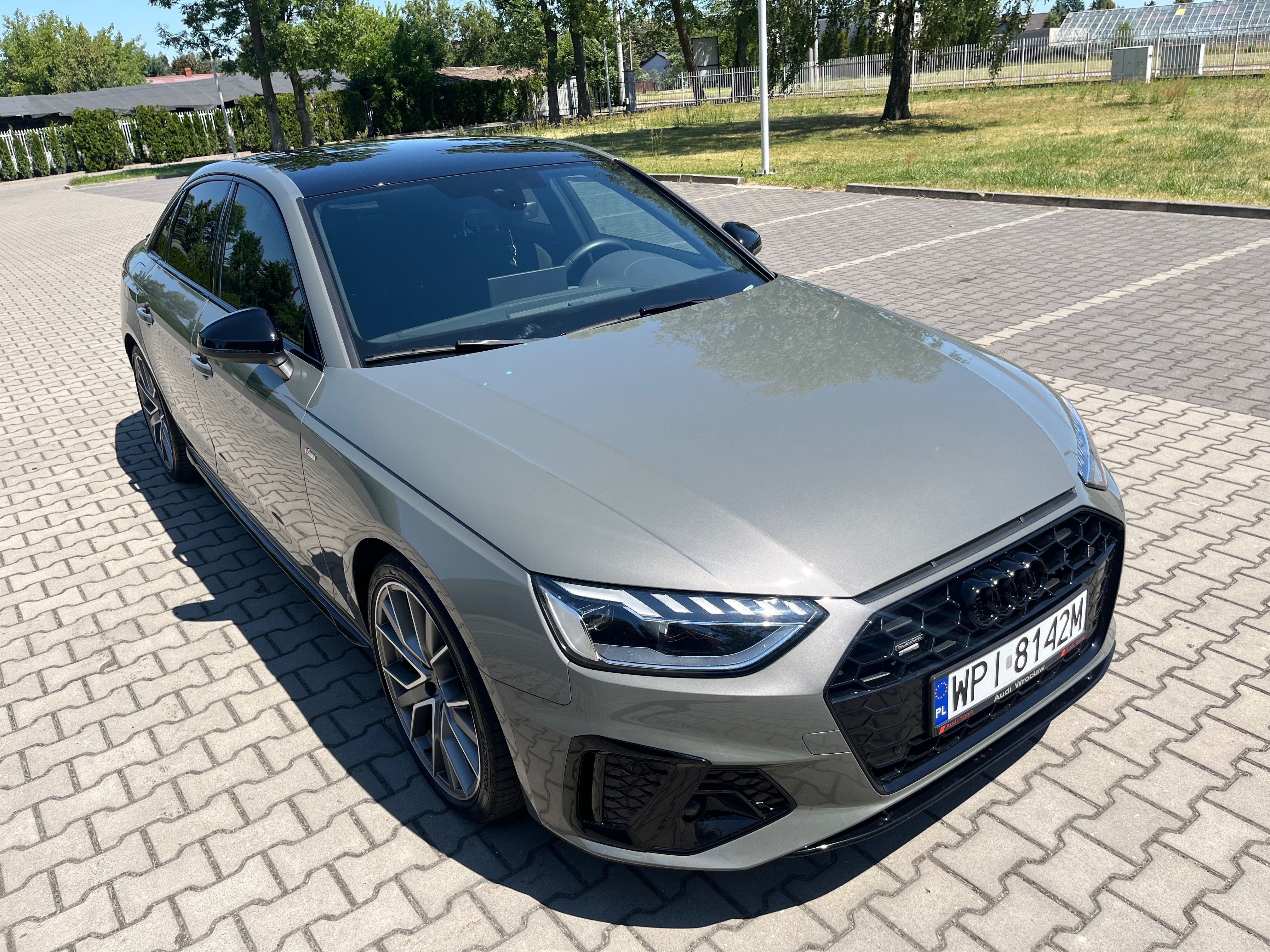 Audi A4 2.0 TDI QUATTRO !!! 2023 rok !!! S-line !!! Daytona grey !!!