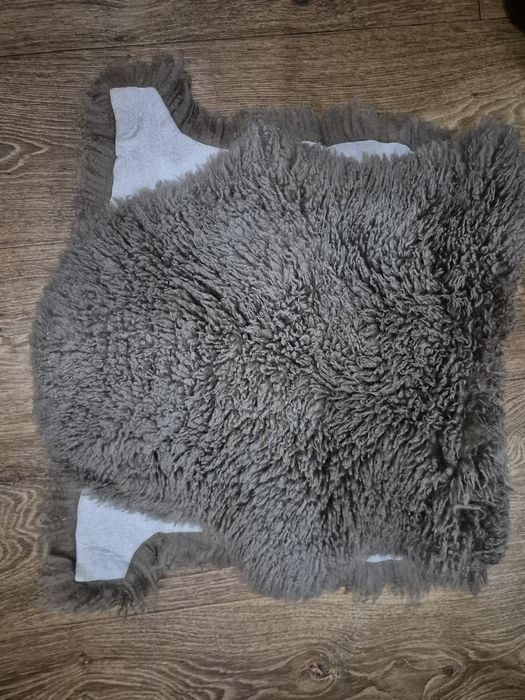 Руно овечье, коврик, шкура, сиденье в авто