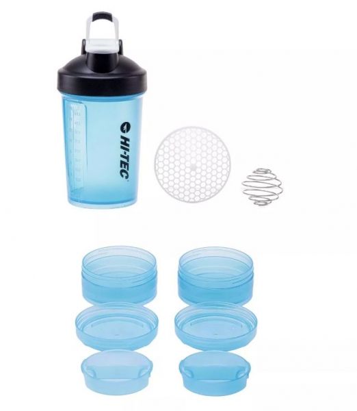 Shaker Hi-Tec SHAKOS 450ml - niebieski