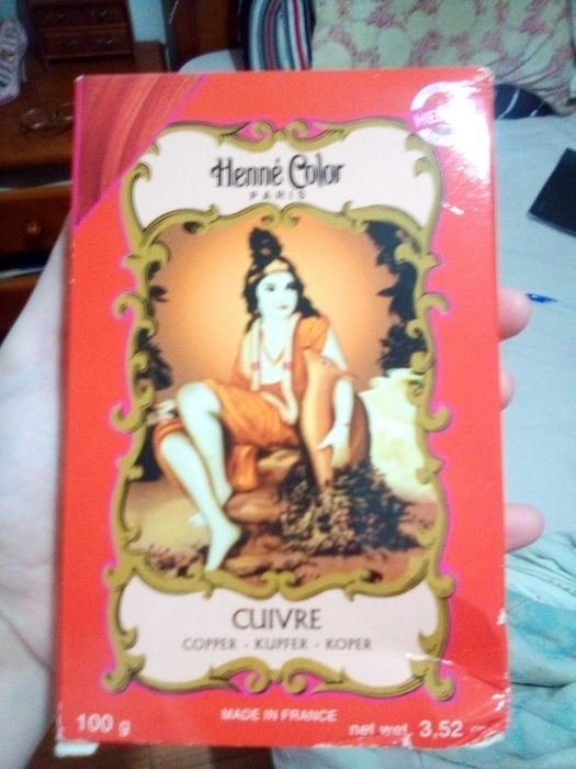 henna original ruiva