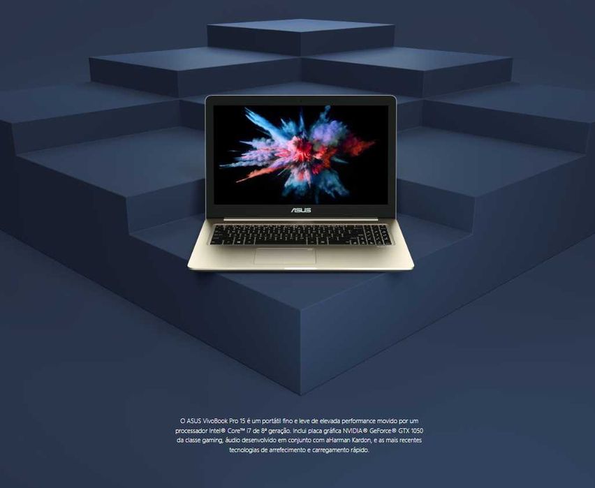 Portatil gaming asus i7/1050gtx