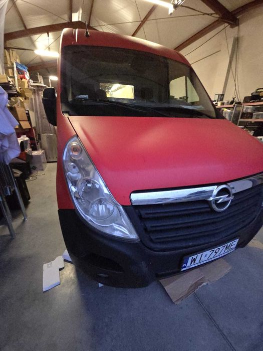 Opel Movano 2.3 CDTI 150 KM – 2012 r. – Red Raptor – uszkodzony silnik